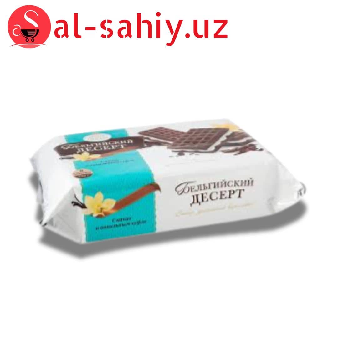 Вафли Laycy Qeen Бельгийский десерт со вкусом варёной сгущенки, 84 г. 1