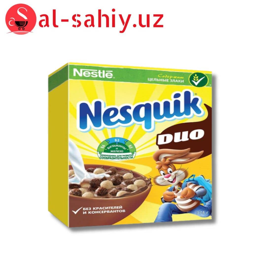 Nesquik DUO Готовый завтрак Promo 375гр 1
