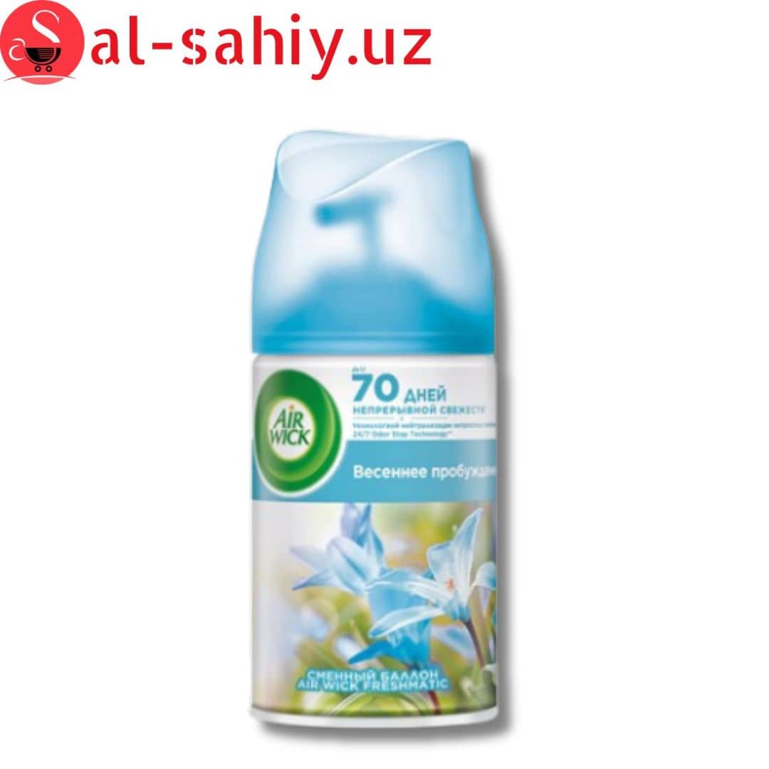 Освежитель воздуха "Airwick Freshmatic Pure" Весеннее настроение, сменный аэрозоль, 250 мл 1