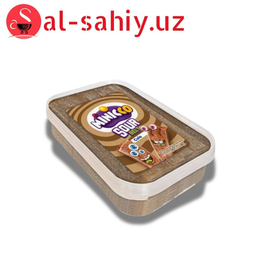 Мармелад MINICCO Sour Belt  кислый лента кола 15г 1
