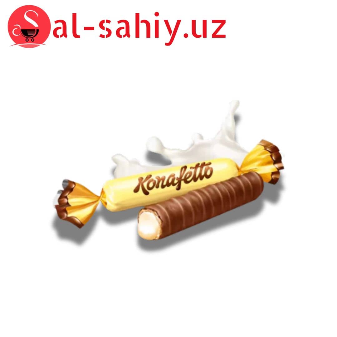 Конфеты глазированные Roshen Konafetto Bianco 1 кг . 1