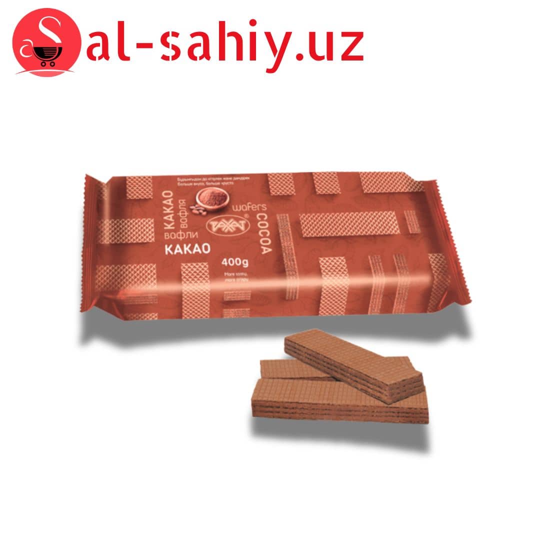 Вафли Рахат Какао 400гр 1