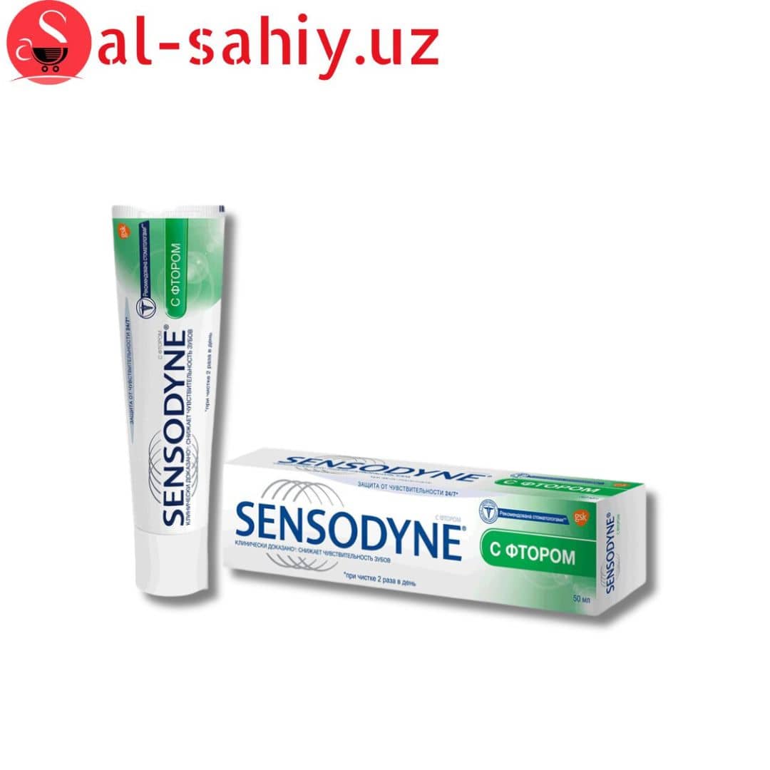 Зубная паста Sensodyne с фтором 50мл 1