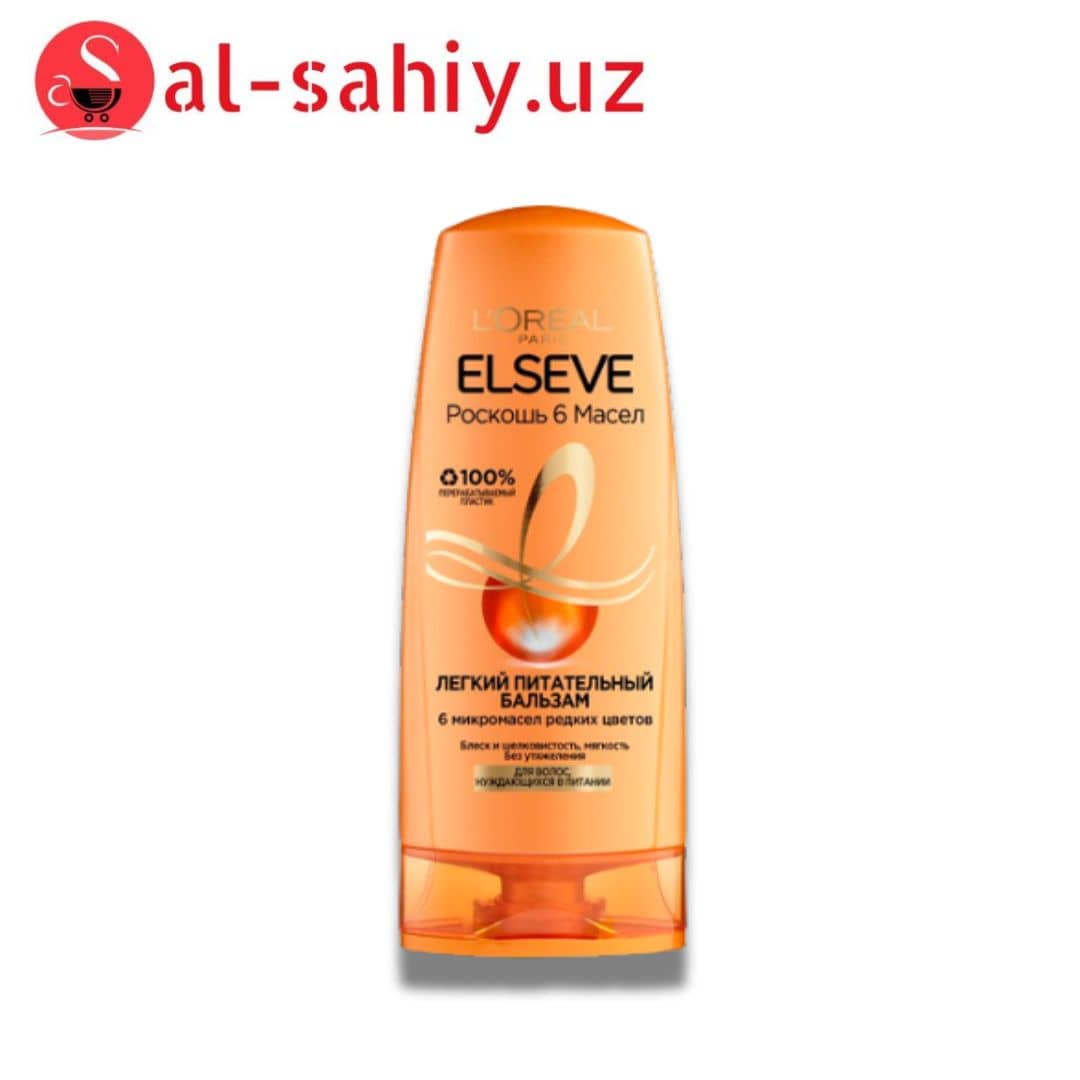 Бальзам-уход для волос L'Oreal Elseve Роскош 6 масел  (200 мл) 1