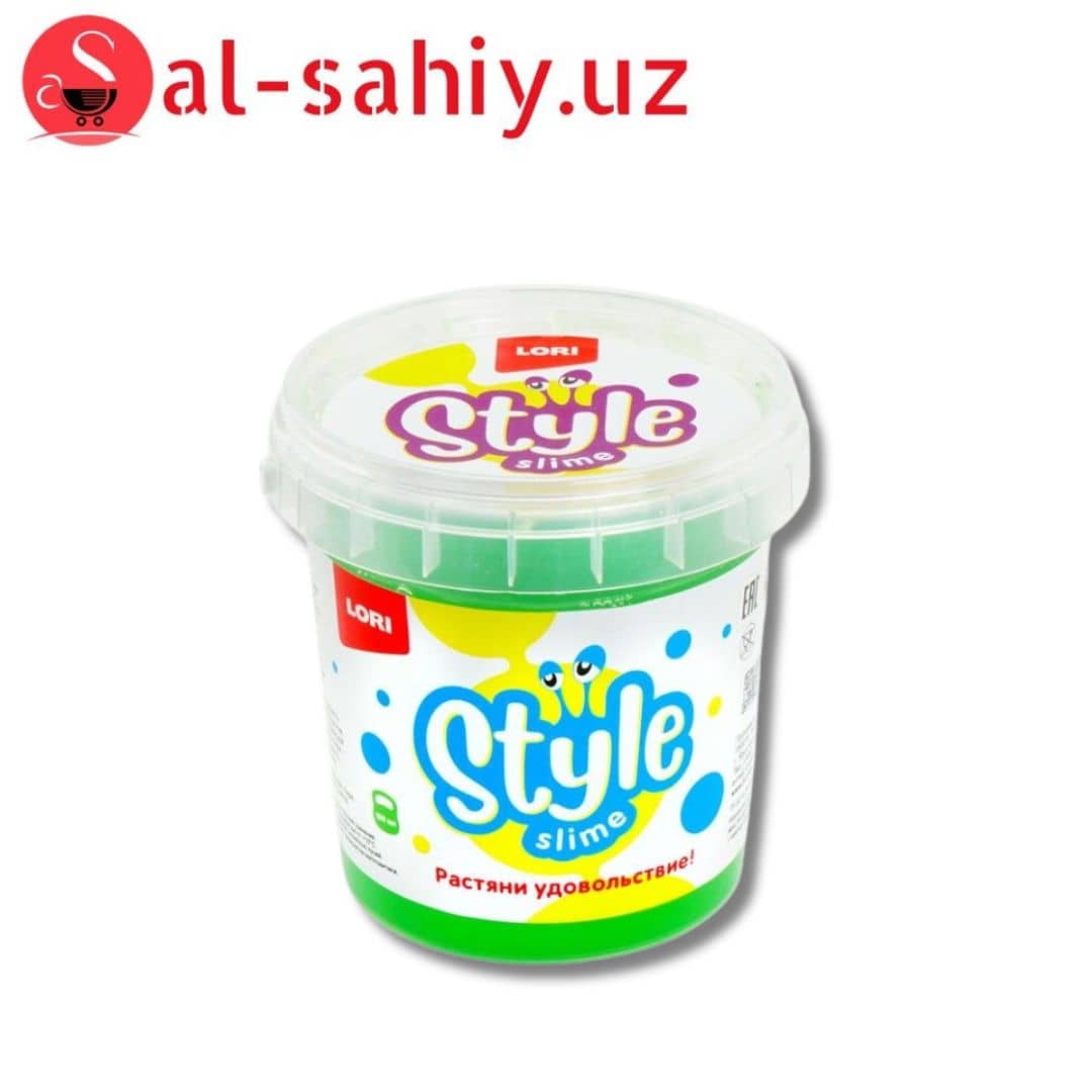 STYLE SLIME Классический "Зелёный с ароматом яблока" 150мл 1