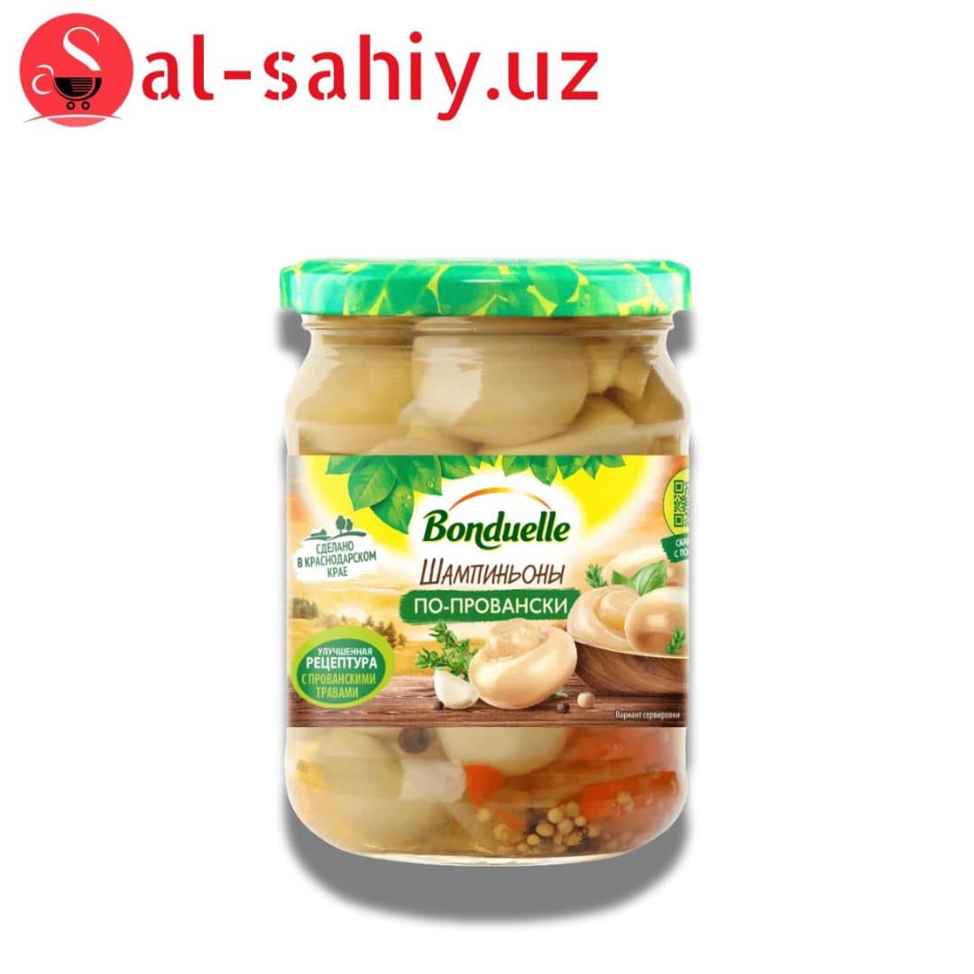Шампиньоны маринованные "Bonduelle" с/б 540гр 1