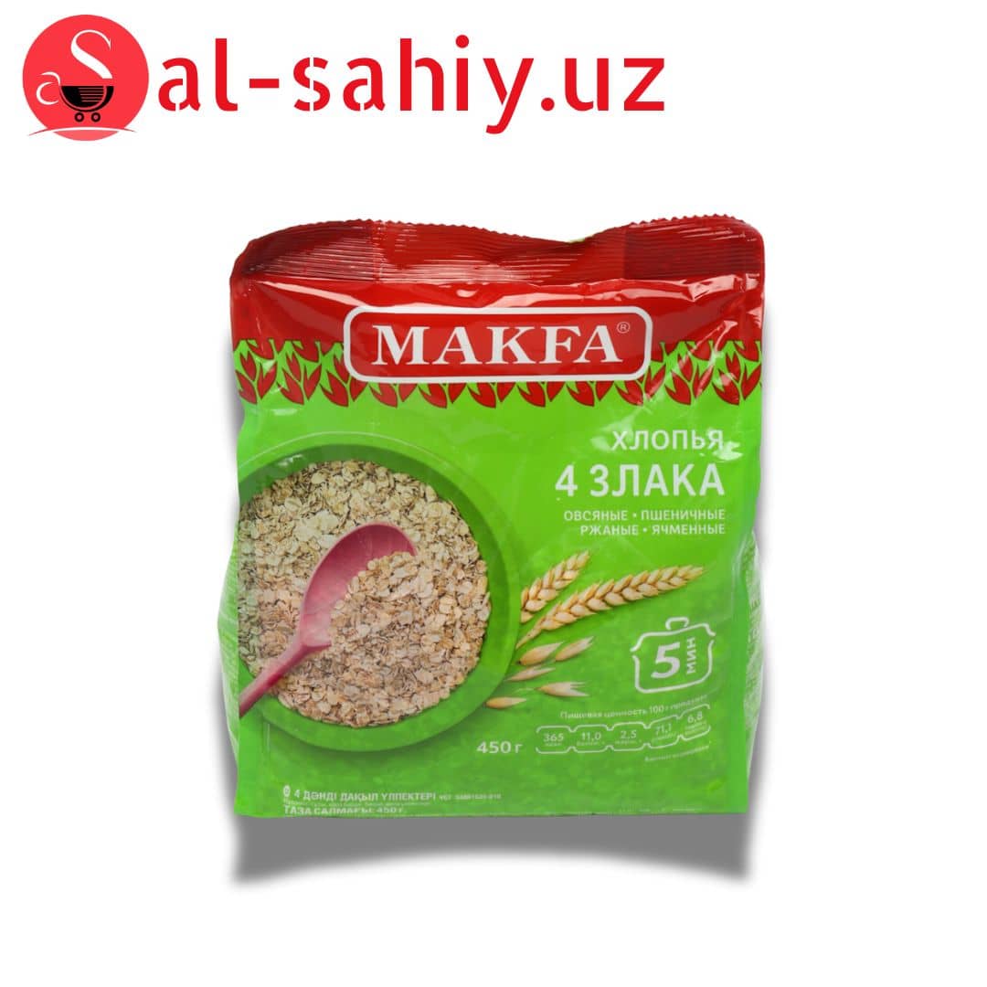 Makfa хлопя 4 злака 450 гр 1