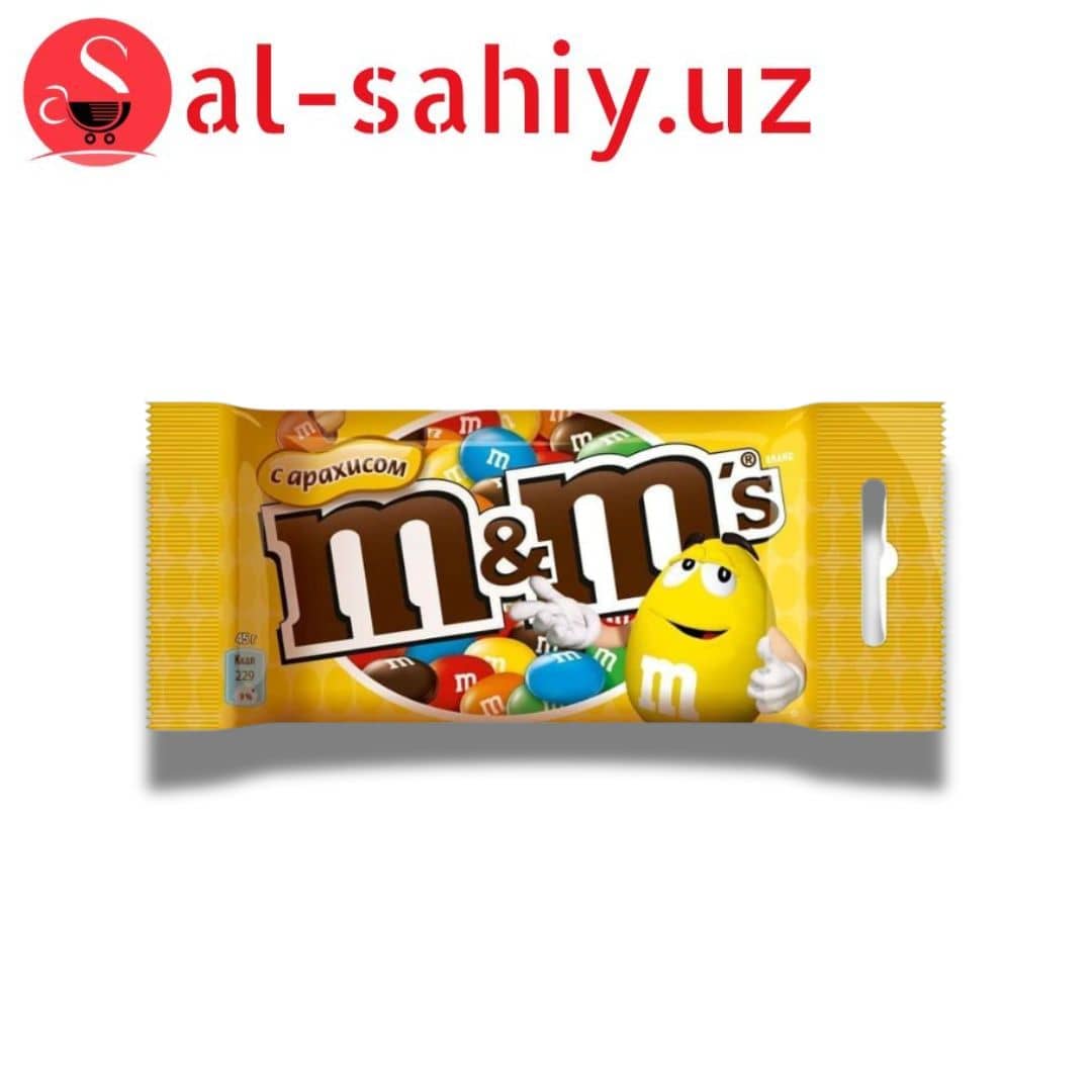 M&M's с арахисом 45гр 1