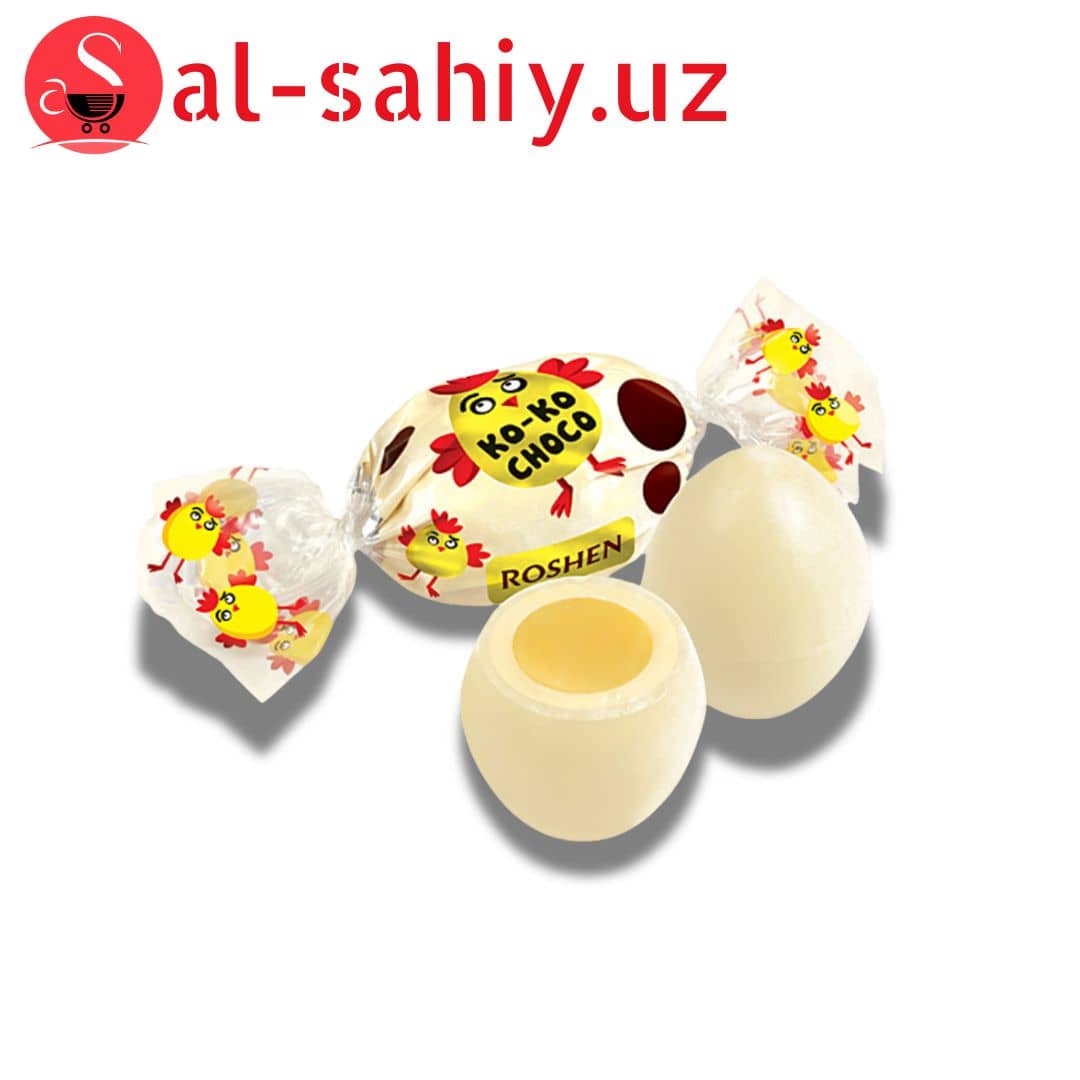 Конфеты глазированные  Roshen Ko-Ko Choco white 1