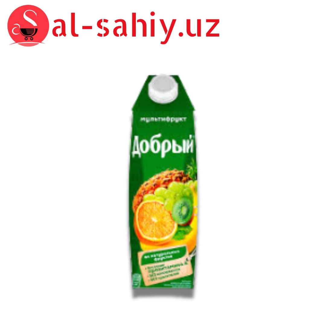 Напитки "ДОБРО" мультифрукт 1 л 1