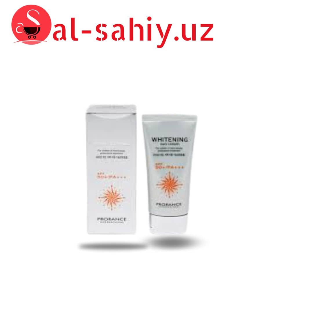 Солнцезащитный крем Prorance Whitening SPF50 PA Отбеливающий 70мл 1