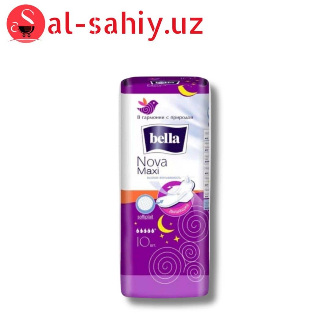 Bella Nova maxi Прокладки Nova Comfort softiplait, полиэт 10 шт 1