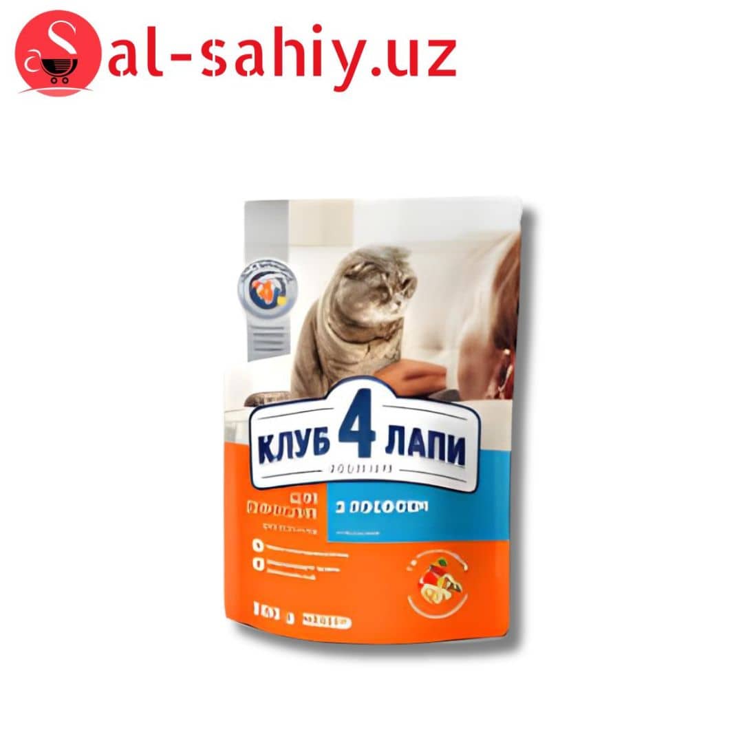 Сухой корм для кошек Club 4 Paws Премиум. С лососем 1