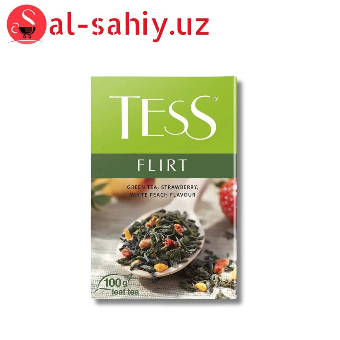 Чай "TESS" зел. Флирт листовой 100 гр 1