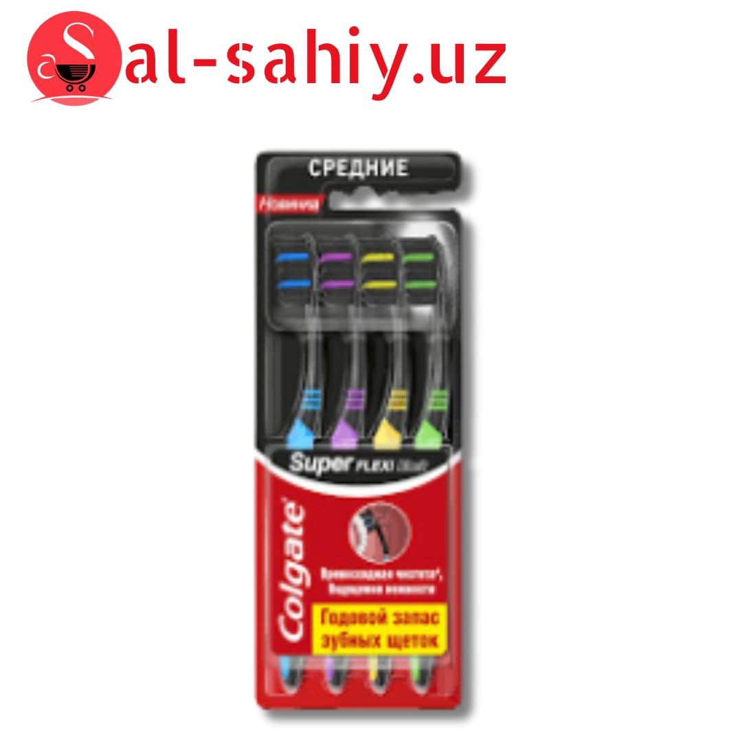 Зубной щеток 4в1 colgate tb super flexi black 1