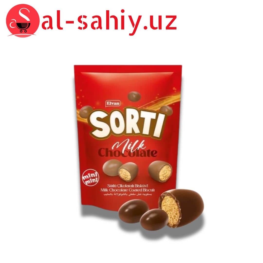 Elvan Sortı 150 gr Milk Chocolate Bisküvi Draje 1