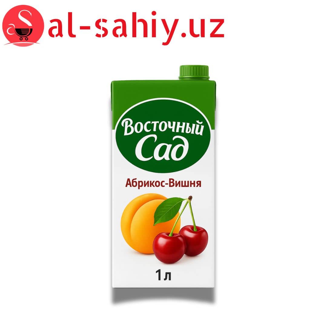 Сок "Восточный сад" Абрикос-Вишня 1л 1