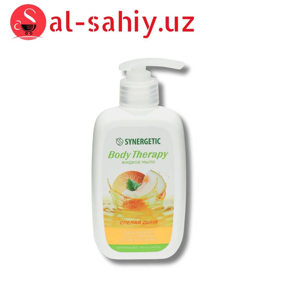 Жидкое мыло SYNERGETIC  0,25л  Спелая дыня 1