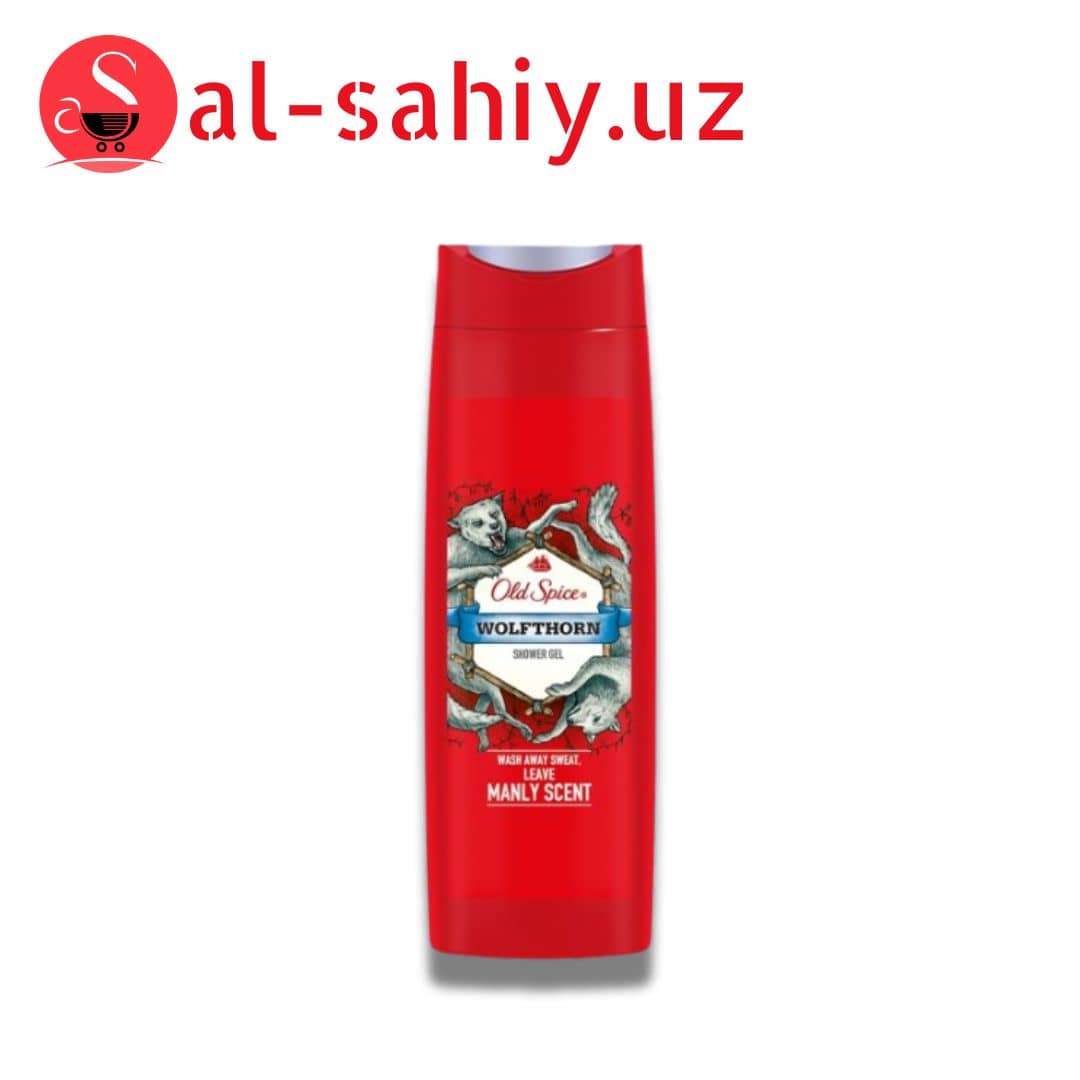 Шампунь Old Spice Wolfthorn Man Gel de Banho 400ml 1