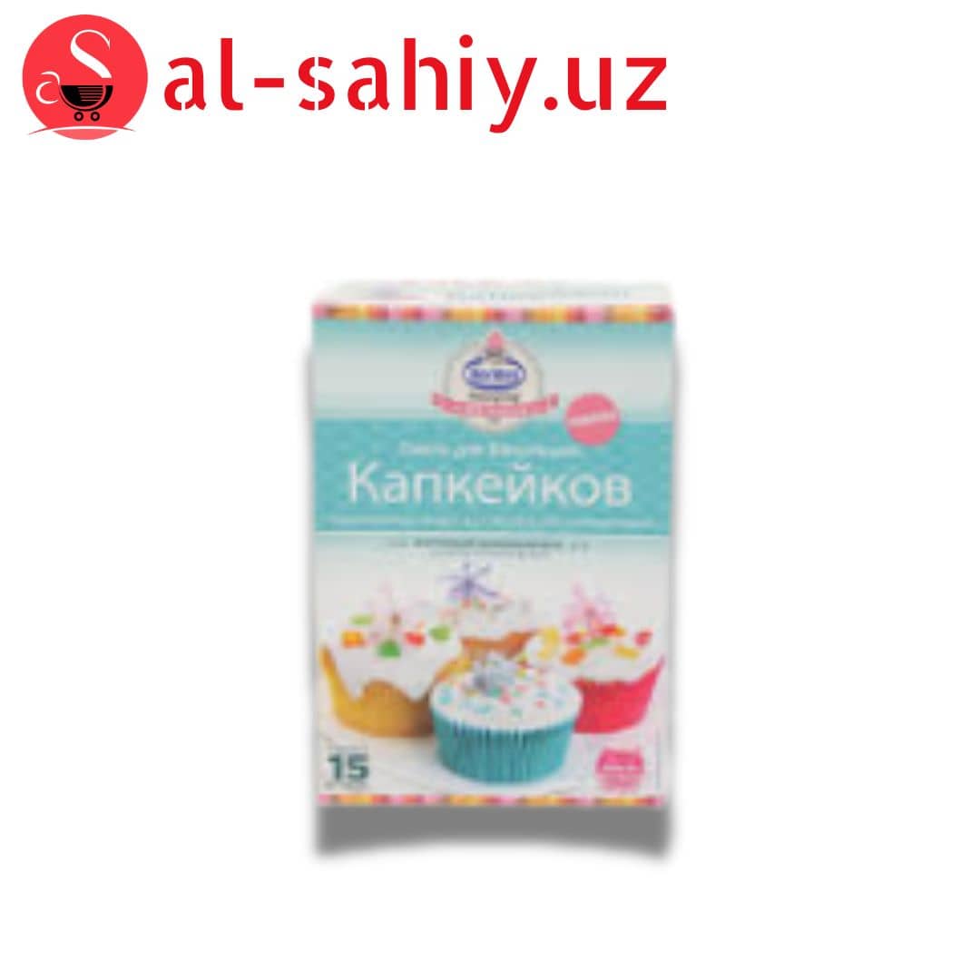 Смесь для приготовления ванильных капкейков Kenton 350 г (8690547189522) 1