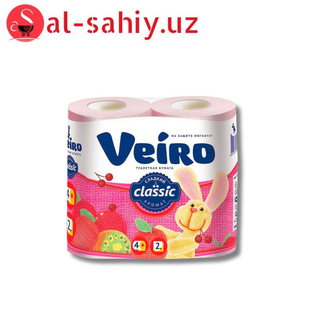 Туалетная бумага Classic Veiro 4 рулон 1