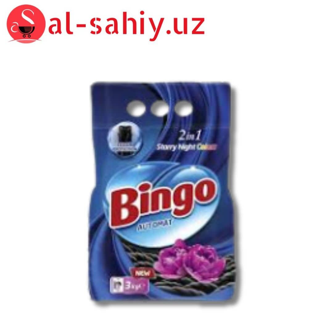 Стиральный порошок Авто / Starry Night 3кг (BINGO) 1