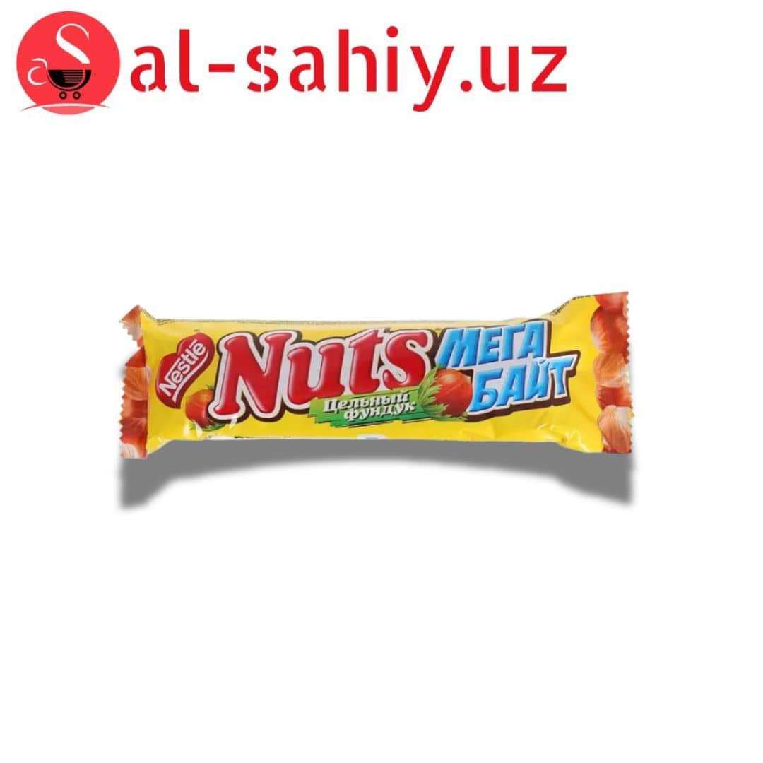 Шоколад "NESTLE" NUTS конфета мегабайт 66г 1