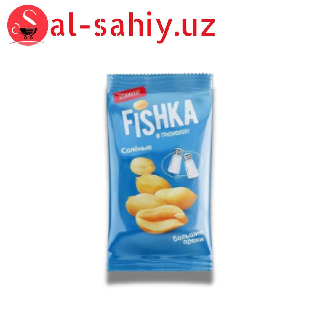 Арахис жареный соленый со вкусом салями "Fishka" 35гр 1