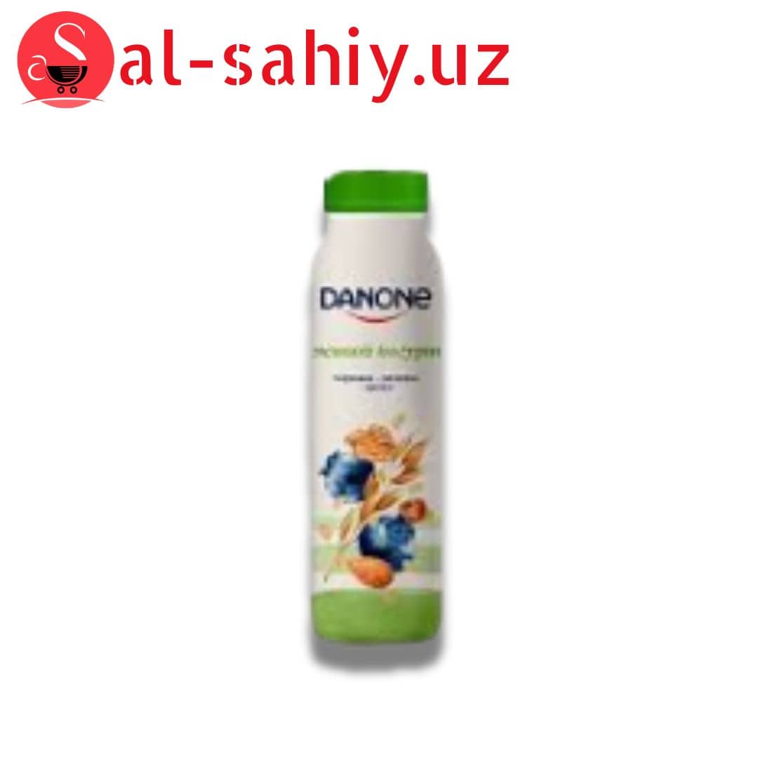Питьевой йогурт Данон с черникой, овсянкой и орехом 270г 1