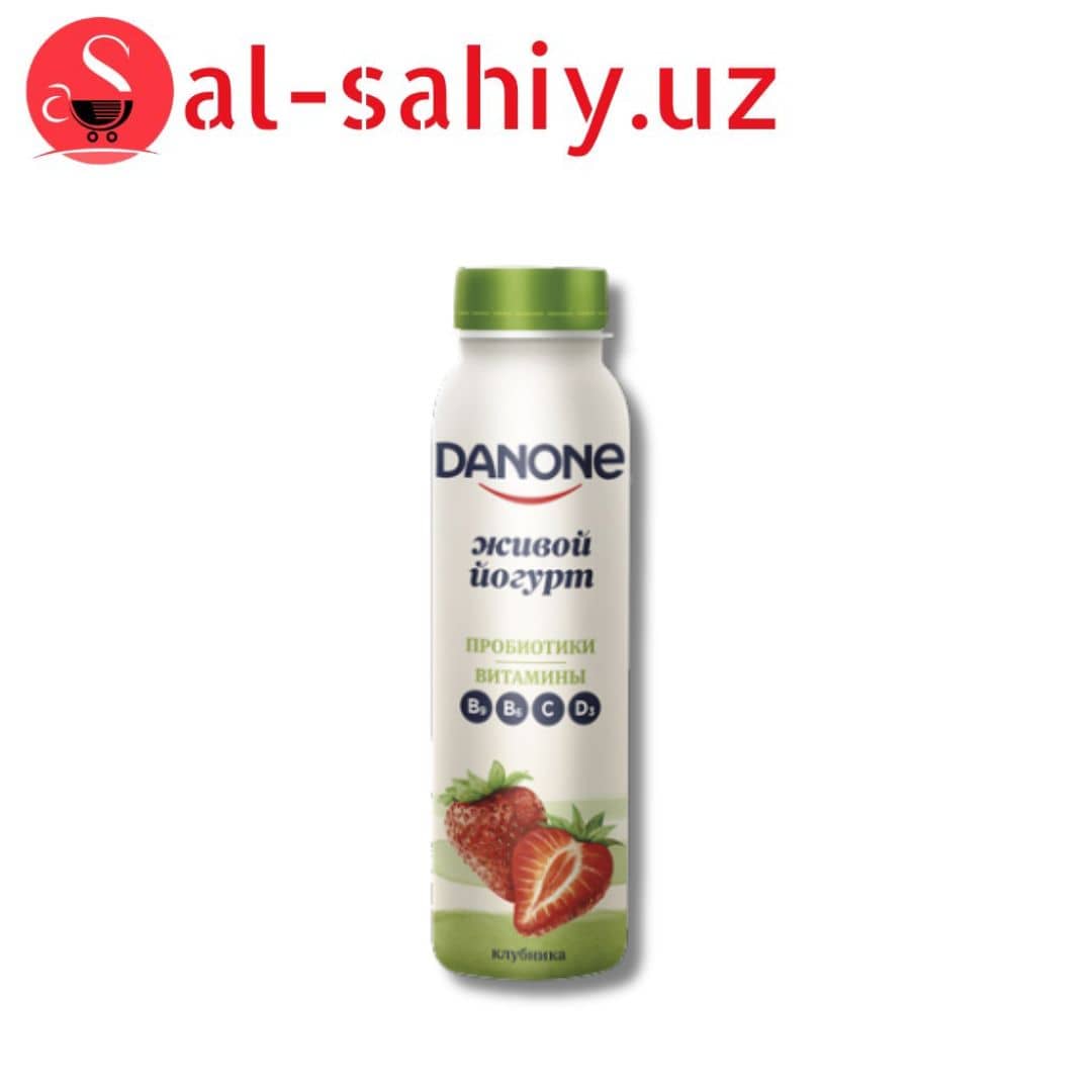 Йогурт Danone фруктовый Клубника 670 гр 1
