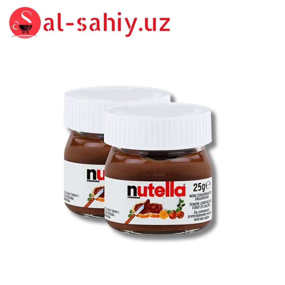 Шоколадное масло  Nutella 25гр 1