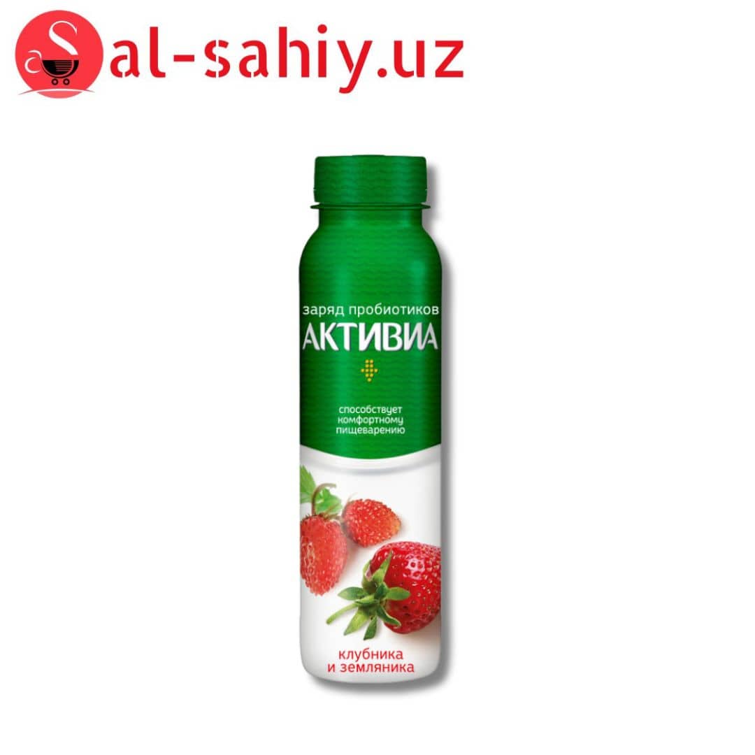 ACTIVIA DRINK Клубника-Земляника пить. 290гр 1
