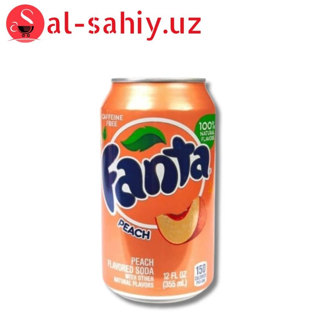 Fanta Caffeine free Peach ж/б 355мл 1