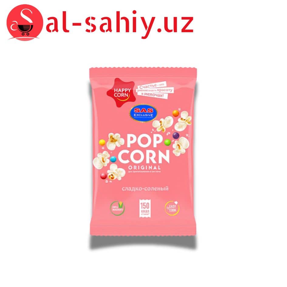 Pop corn 100% солодкий 100гр 1
