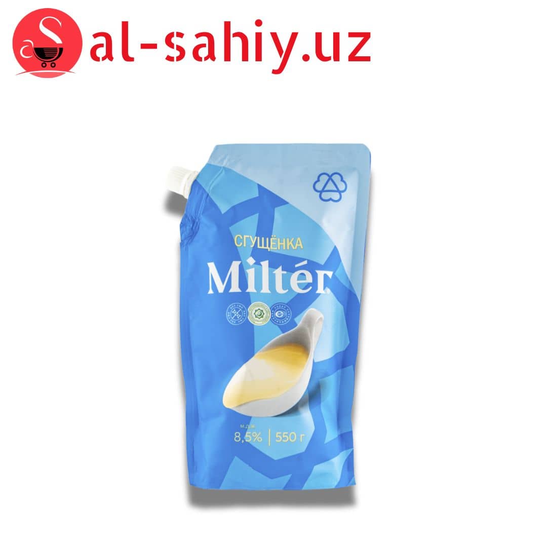 Сгушенное молоко Варёная 900гр 8,5% "MILTER" 1
