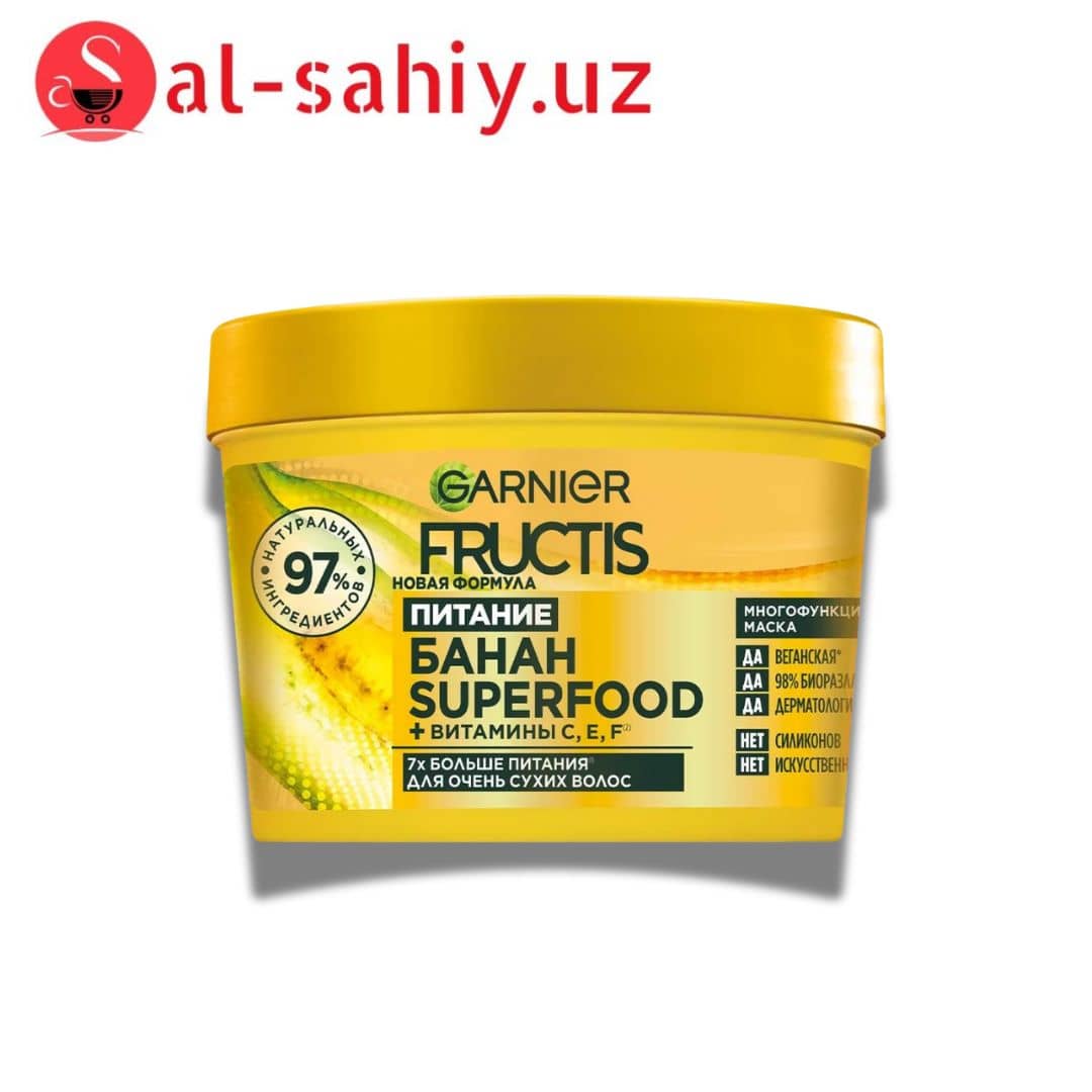 Маска для волос Fructis Банан SuperFood 320мл 1