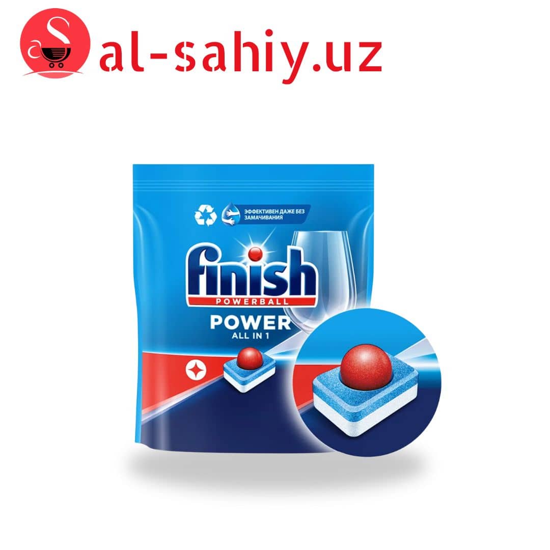 Таблетки для посудомоечных машин FINISH POWER, 25 шт 1