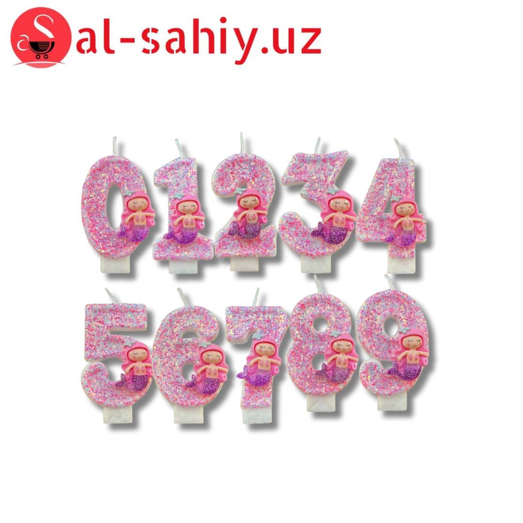 Праздничные свечи Party Candles номеры (большой) 1