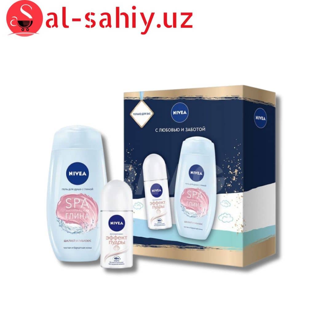 Набор подарочный Nivea (гель для душа + дезодорант шариковый) 1