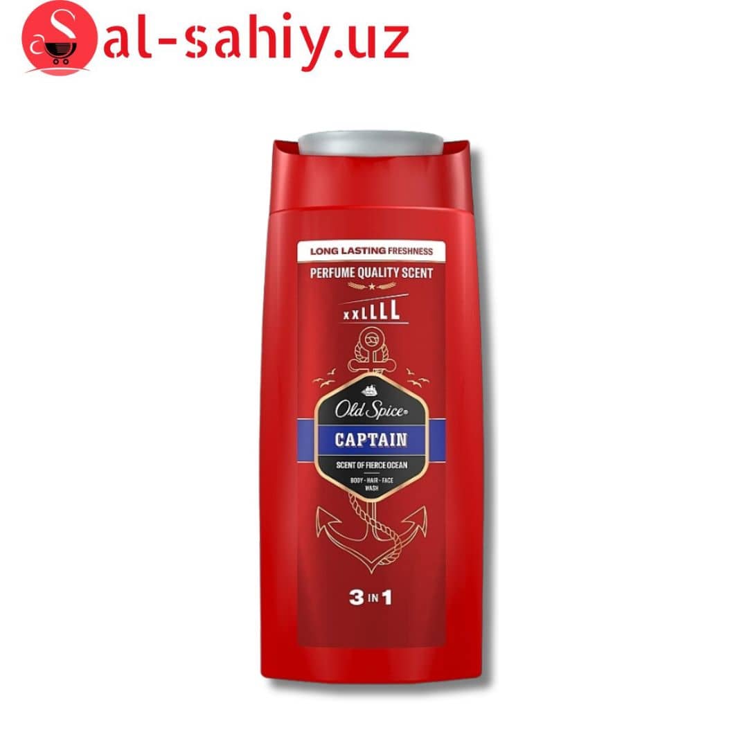 Old Spice =CAPTAIN= shower gel + shampoo 400 ml 1