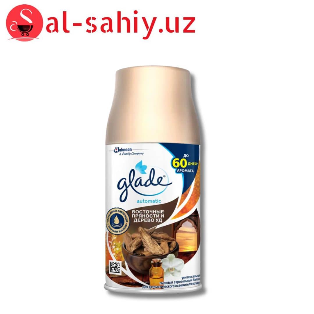 Баллон Glade Восточные пряности и дерево уд 269 мл 1