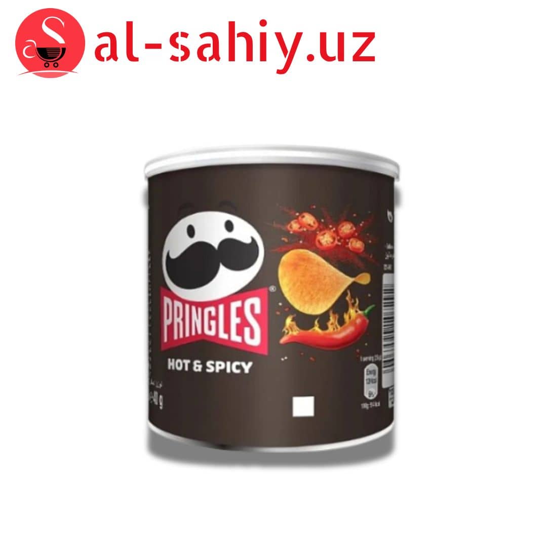 Pringles Оригинал 40гр HOT SPICY 1
