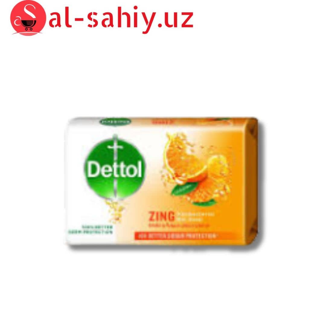 Мыло Dettol Soap Zing 165 Gm Лимон 1