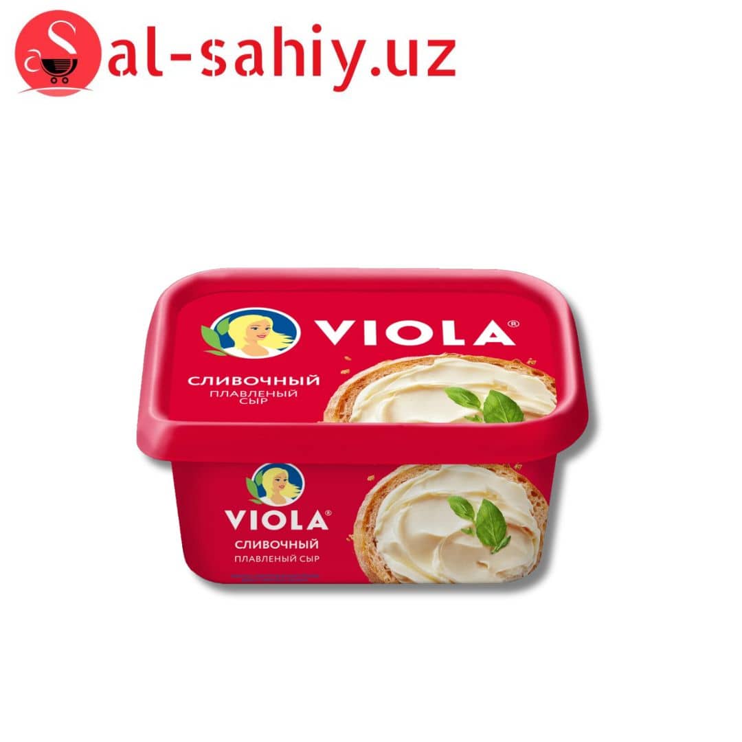 Сыр плавленый Viola сливочный, 55%, 400г 1