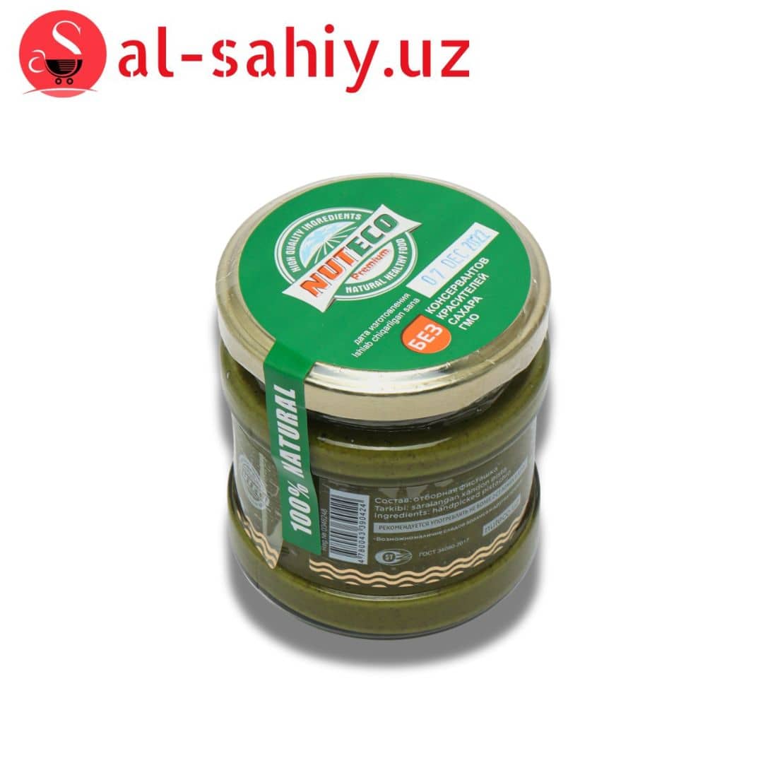 Паста фисташковая Nuteco 180 г 1