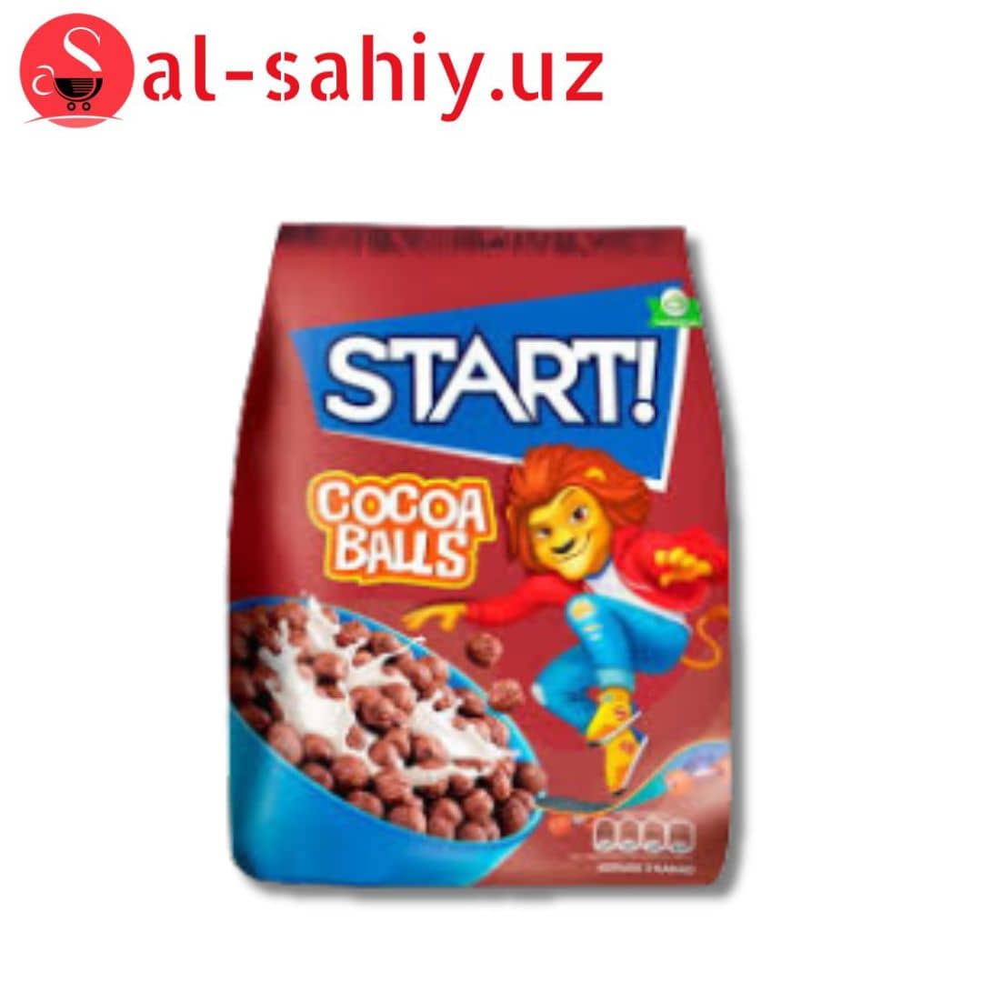 Завтраки сухие Шарики с какао Start! к/у 250г 1