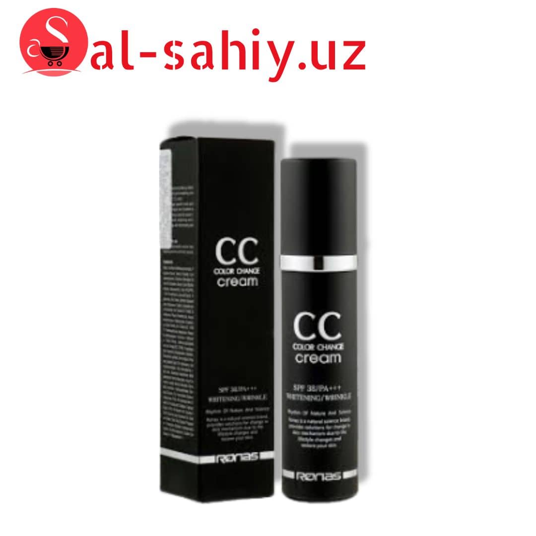 Ronas CC Color Change Cream SPF38 PA+++ - СС крем подстраивающийся под цвет кожи 1