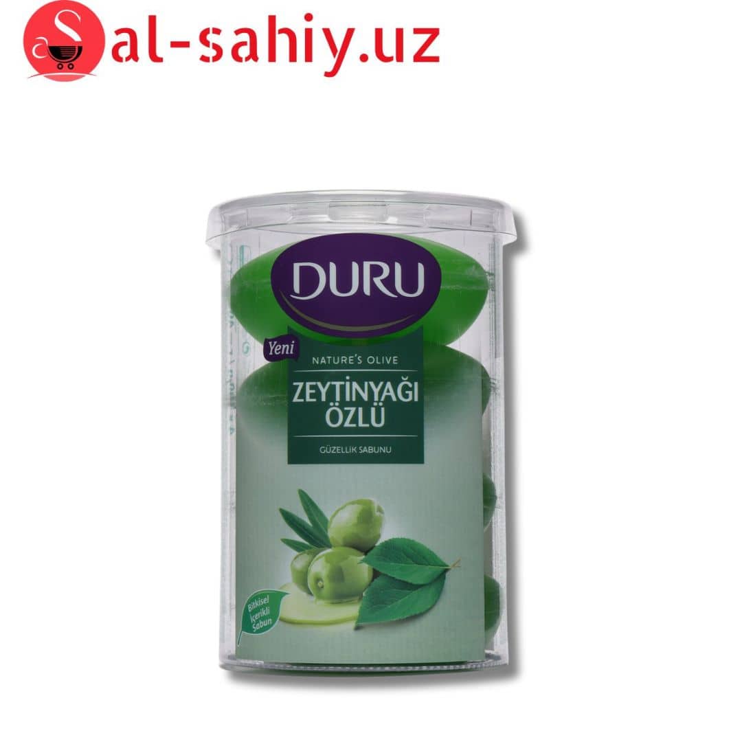 Мыло DURU PVC 1+1 Olive 100гр 1