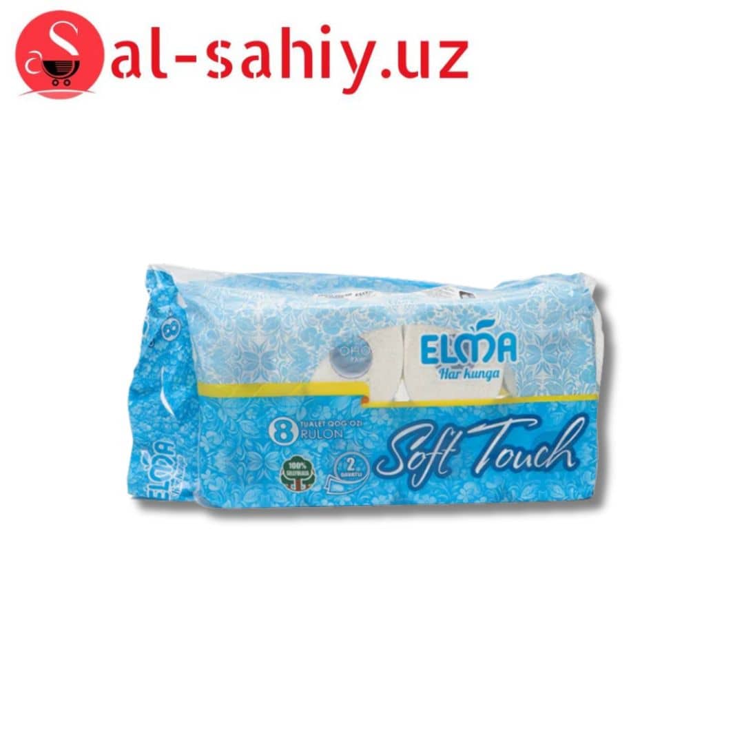 Туалетная бумага Elma Soft Touch 8 1