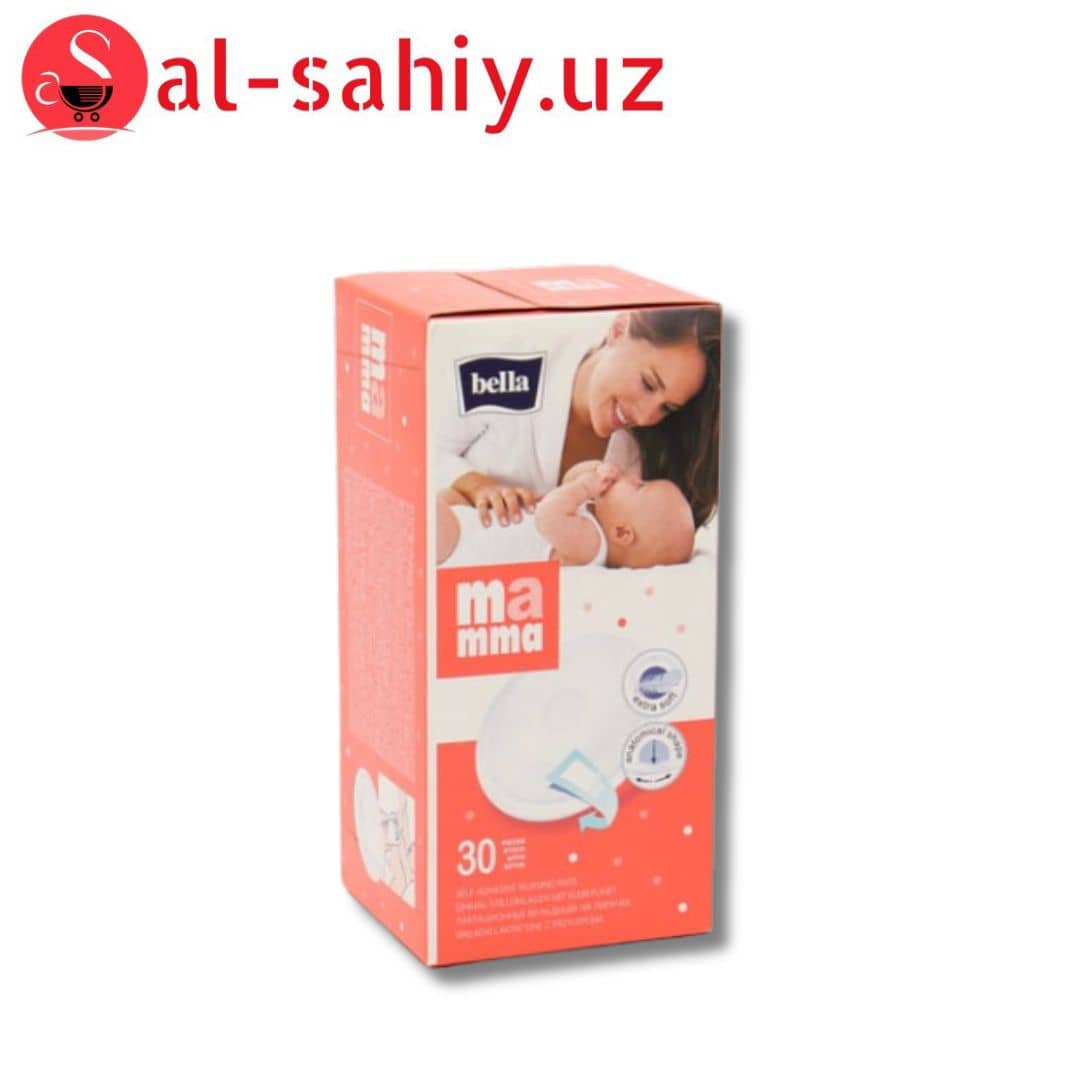 Вкладыши лактационные Bella Mama 60 шт с липкой полоской (5900516402358) 1